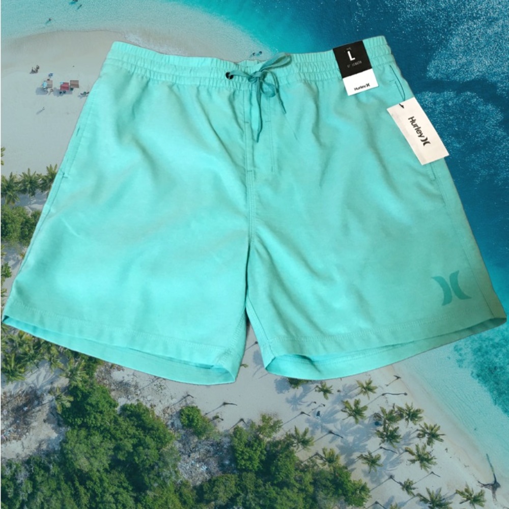 Hurley Men’s OAO Crossdye Volley 17” Board Swim Shorts